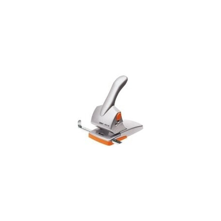 Perforatore rapid 2 fori max 65 fogli hdc65 grigio/arancio [20922603]