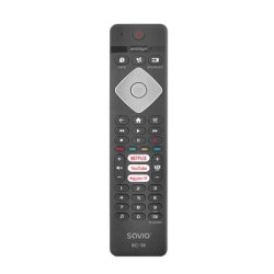 telecomando universale savio rc-16 per tv philips/smart tv portata10m