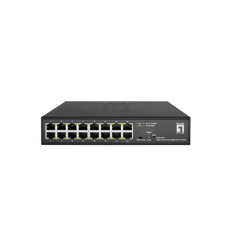 switch levelone ges-2216 gestito l2 8 porte gigabit ethernet