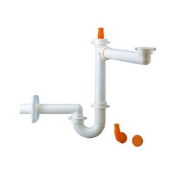 Sifone lavelli 1 via polipropilene lira spazio1 lira [lira ]