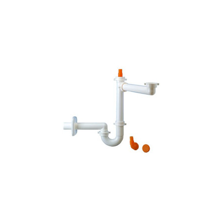 Sifone lavelli 1 via polipropilene lira spazio1 lira [lira ]