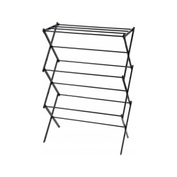 stendibiancheria promis torino verticale nero [su111]