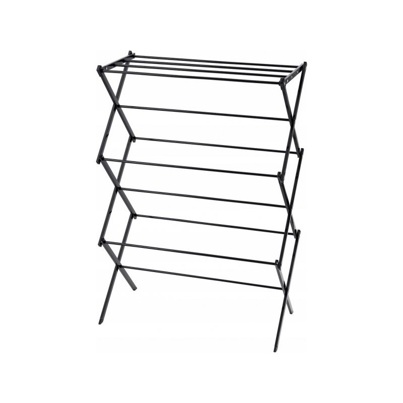 stendibiancheria promis torino verticale nero [su111]