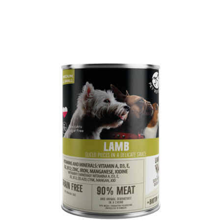 alimento umido petrepublic per cani adulti taglia media e piccola