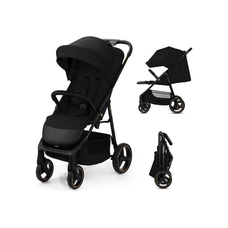 passeggino 4 ruote kinderkraft trig 3 nero onice [kstrigblk0000]