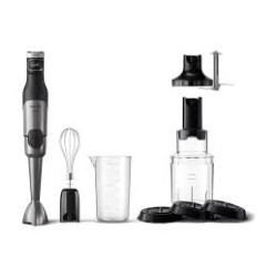 mixer ad immersione philips hr2684/00 5000 1200w nero/argento [hr2684/00]