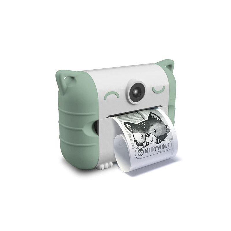 fotocamera istantanea kidywolf kidyprint 418122 8mp verde [418122]