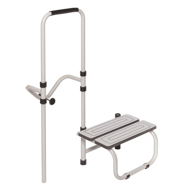 set ingresso vasca herdegen plu015 gradino + corrimano montaggio