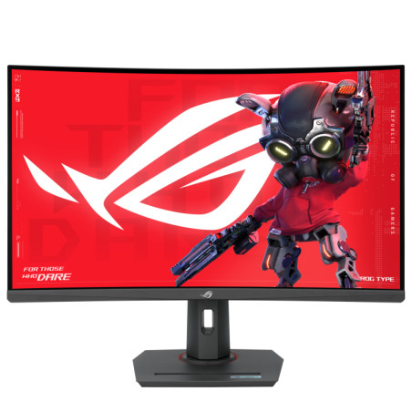 monitor led 32" asus rog strix xg32wcs classe f quad hd 1ms