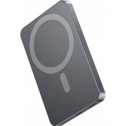 batteria portatile awei powerbank magsafe 5000mah/15w grigio [azaweuapawe0196]