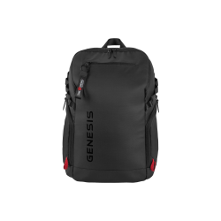 zaino genesis pallad 420 18l per gaming/laptop 15.6'' nero/rosso