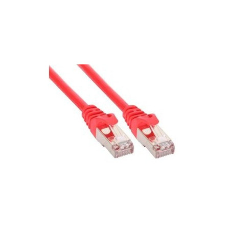 Cos cable desk patch cable tp cat5e sftp 3m red [72503r]
