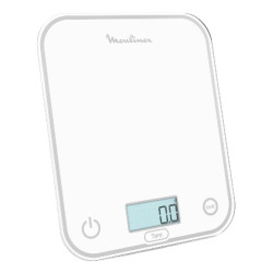 bilancia da cucina elettronica moulinex bn50u0 lcd max 5kg bianco