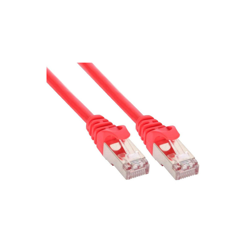 Cos cable desk patch cable tp cat5e sftp 5m red [72505r]