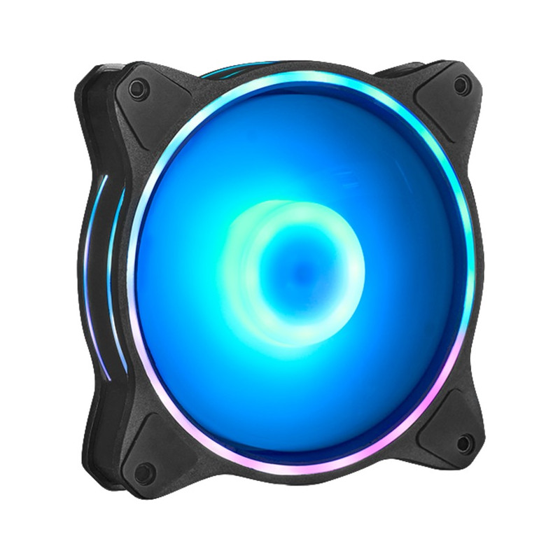 ventola 120x120 chieftec 120mm bianco/nero [zf-1225rgb]