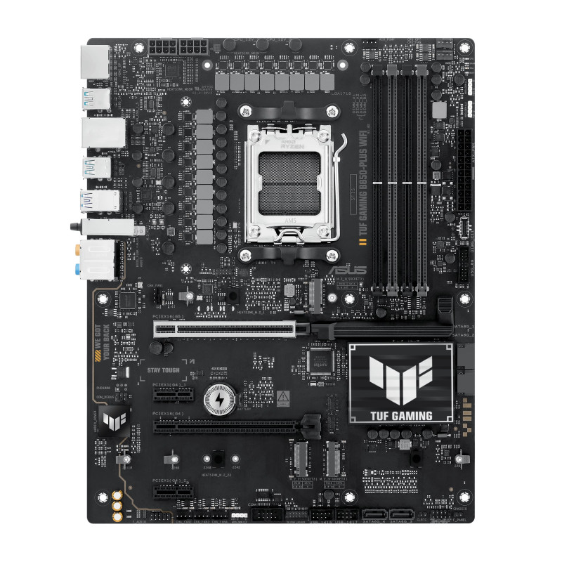 scheda madre asus tuf b850-plus am5 atx 4xddr5 nero [90mb1j30-m0eay0]