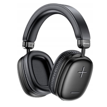 cuffie awei at6 wireless/bluetooth per musica nero [atawehbtawe0255]