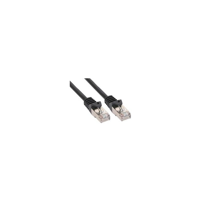 Kabel inline cat5e sftp 0,5m [bk] [72550s]