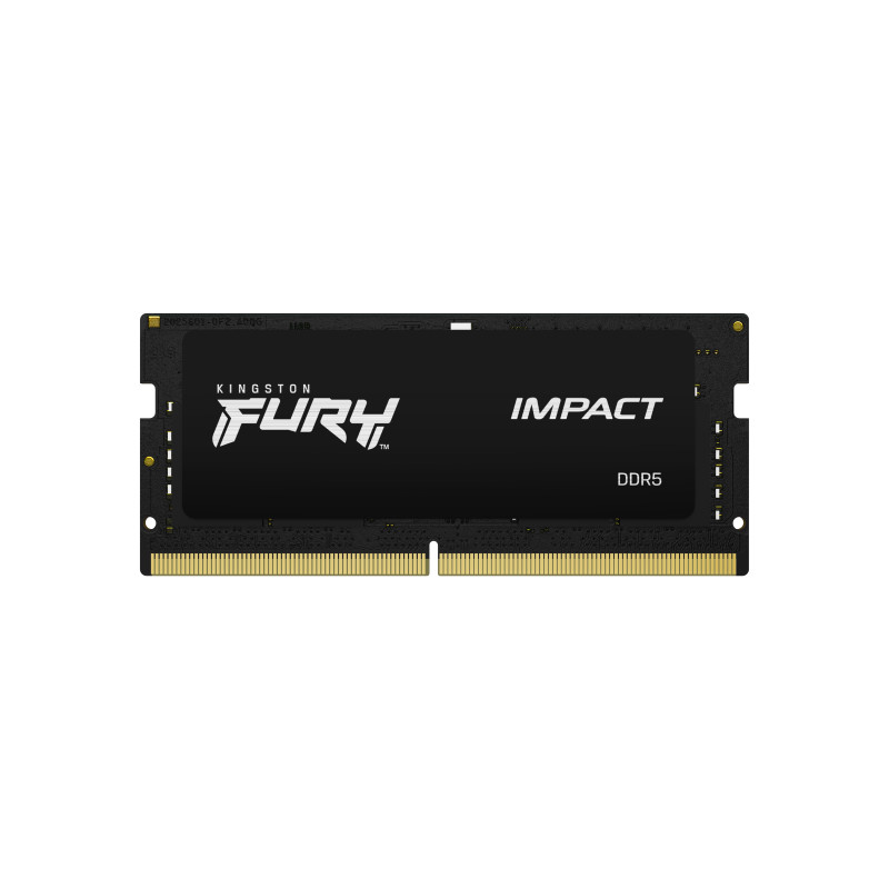 ram so-dimm ddr5 16gb kingston fury impact 6400 cl3 [sbkin501664bi10]