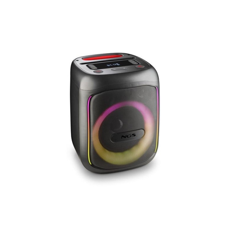 altoparlante portatile ngs 80w autonomia 10h led ingresso bt,tws,usb,tf,aux