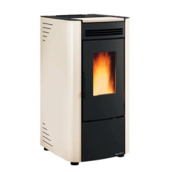 stufa a pellet extraflame 5.0 ketty 5.0 avorio