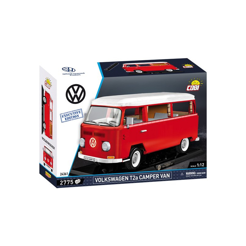 gioco da costruzione cobi volkswagen t2a camper van 1/12 veicolo