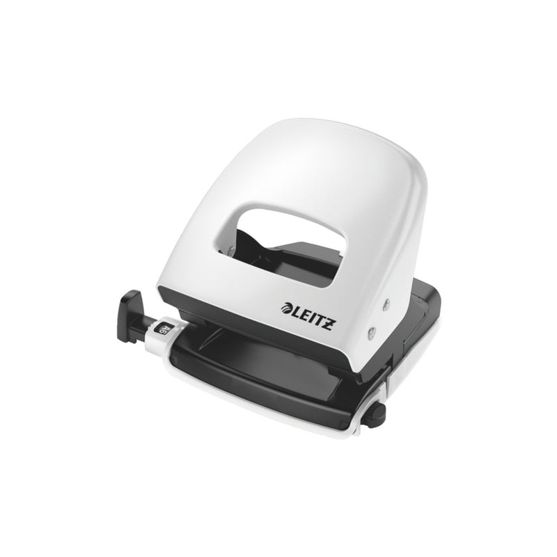 Perforatore leitz 2 fori nexxt series 5008 bianco perla max 30 fogli