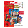 Carta fotografica activejet 20 fogli a4 200gr ap4-200g20 [expacjpap0010]