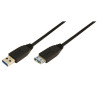 usb cable logilink 3.0 a st / a bu 2m [cu0042]