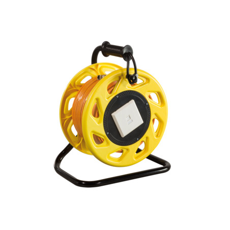 cavo di rete con avvolgicavo logilink cat6a plug rj45 s/ftp lszh