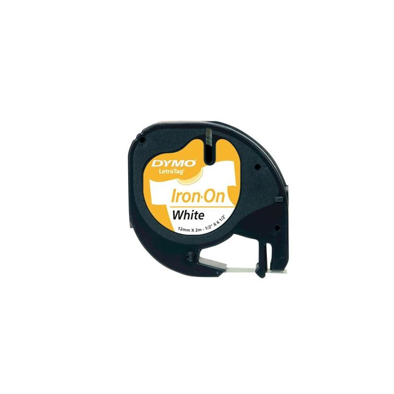 nastro per etichette dymo letratag 12mm x 2m [s0718850]
