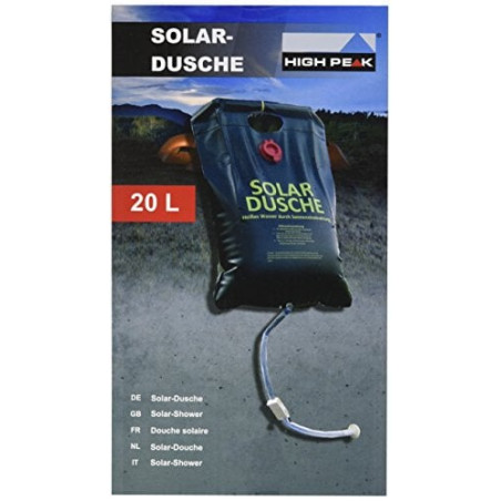 doccia ad energia solare high peak 41450 15x26x5cm [41450]