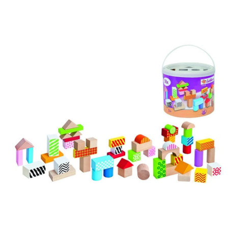 eichhorn 100002226 secchiello mattoncini colorati [100002226]