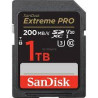 1tb scheda di memoria sd sandisk extreme pro nero [sdsdxxd-1t00-gn4in]