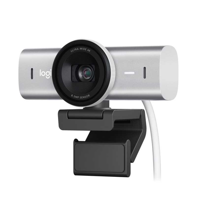 webcam logitech mx brio 4k uhd 3840x2160p grigio [960-001554]