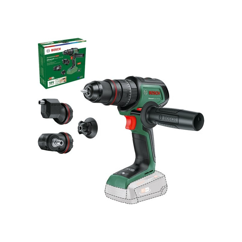 trapano a batteria bosch advancedimpact a batteria 18v 2500mah 1950rpm