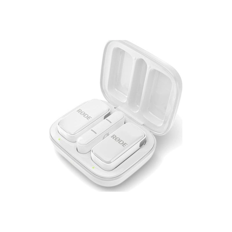microfono rode wireless micro lightning 100m bianco [wimicrolw_d]