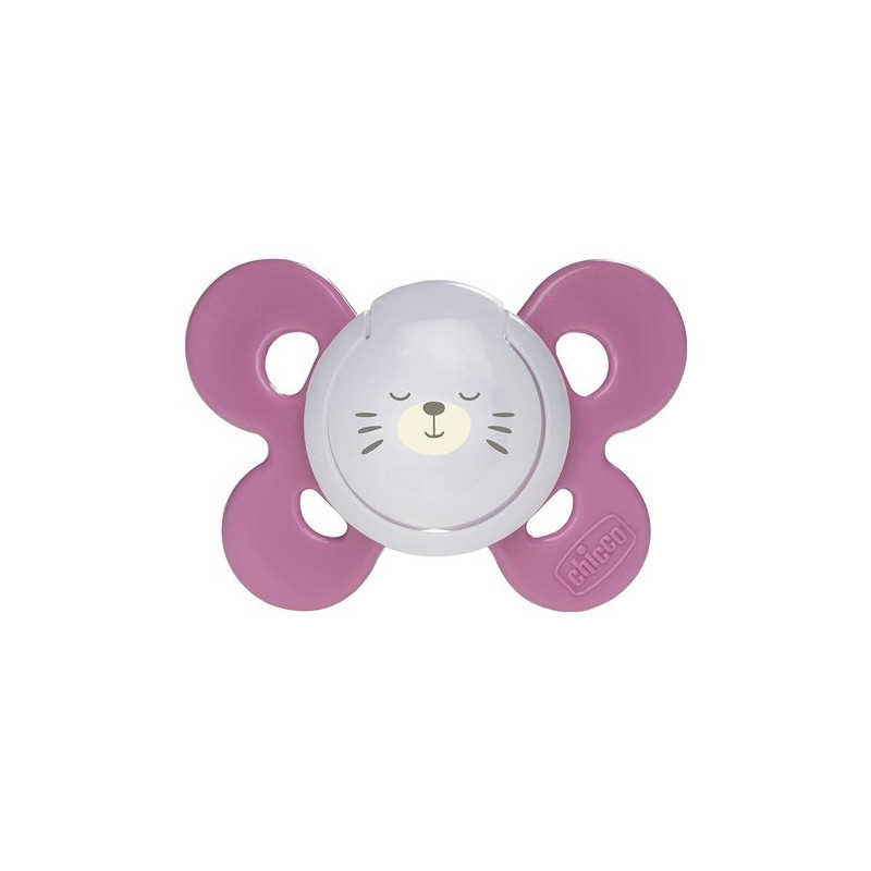 succhietti chicco physio comfort sil 16-36 mesi 74935.410 2 pezzi