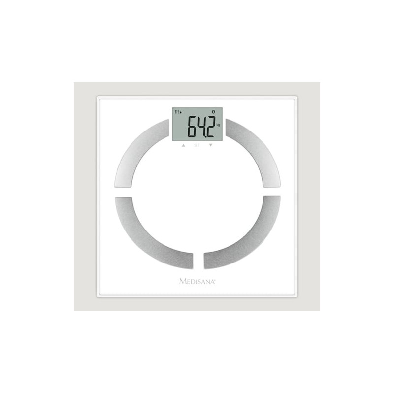 bilancia medisana bs 444 connect analisi corporea bianco[40444]