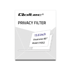 filtro privacy qoltec 51052 15.6" 16:9 [51052]