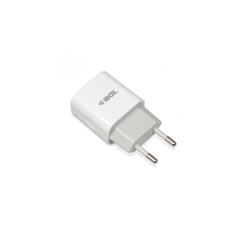 alimentatore da rete ibox c-35 1a (usb bianco) [iluc35w]