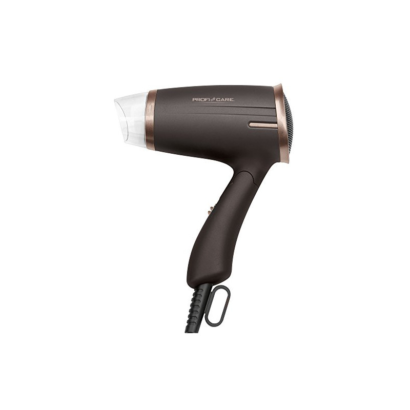 asciugacapelli da viaggio - oro, marrone - proficook [hppfcsuht3009br]