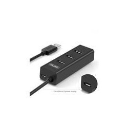 hub usb unitek 4x usb 3.0. y-3089 nero [y-3089]