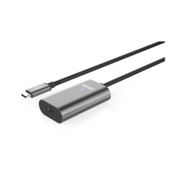 cavo unitek usb-c 3.1 active extension, 5m, m/f [u305a]