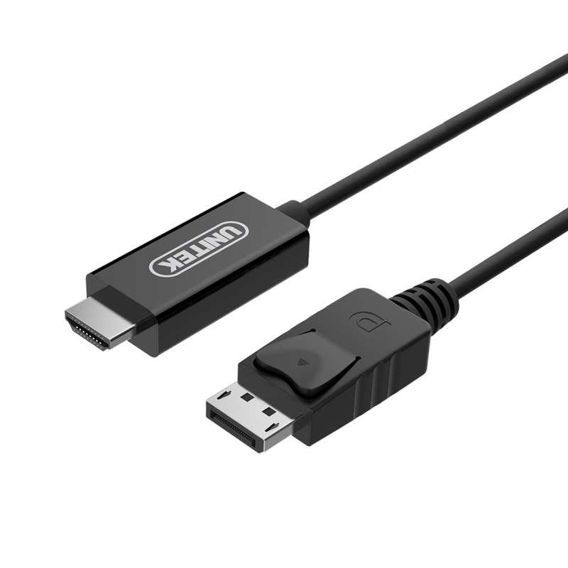 cavo uniek dispayport a hdmi 1.8m [y-5118ca]