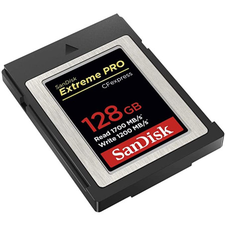 128gb scheda cf express sandisk type 2 extreme pro [sdcfe-128g-gn4nn]