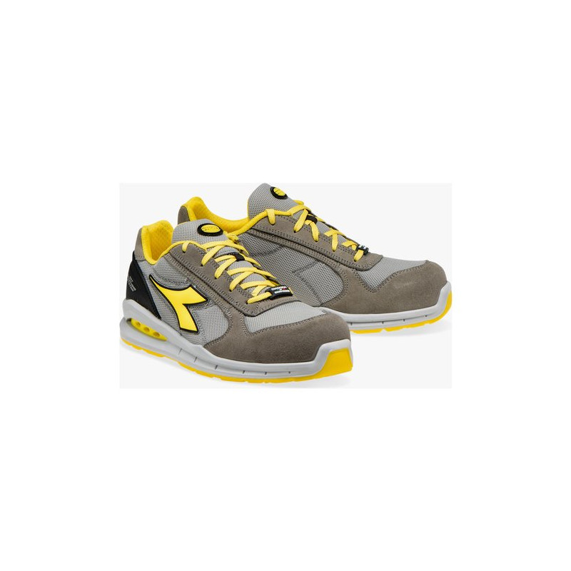 scarpa da lavoro diadora runnet airbox n.39 s1p grigio/giallo