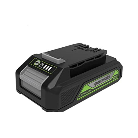 batteria utensili greenworks 24v 2.0ah a ioni di litio [g24b2]