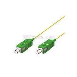 cavo patch wp europe in fibra ottica os2 9/125 sc-sc 1m giallo