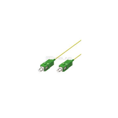 cavo patch wp europe in fibra ottica os2 9/125 sc-sc 1m giallo